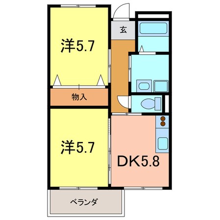 SUNSET HILLS　エトワールの物件間取画像